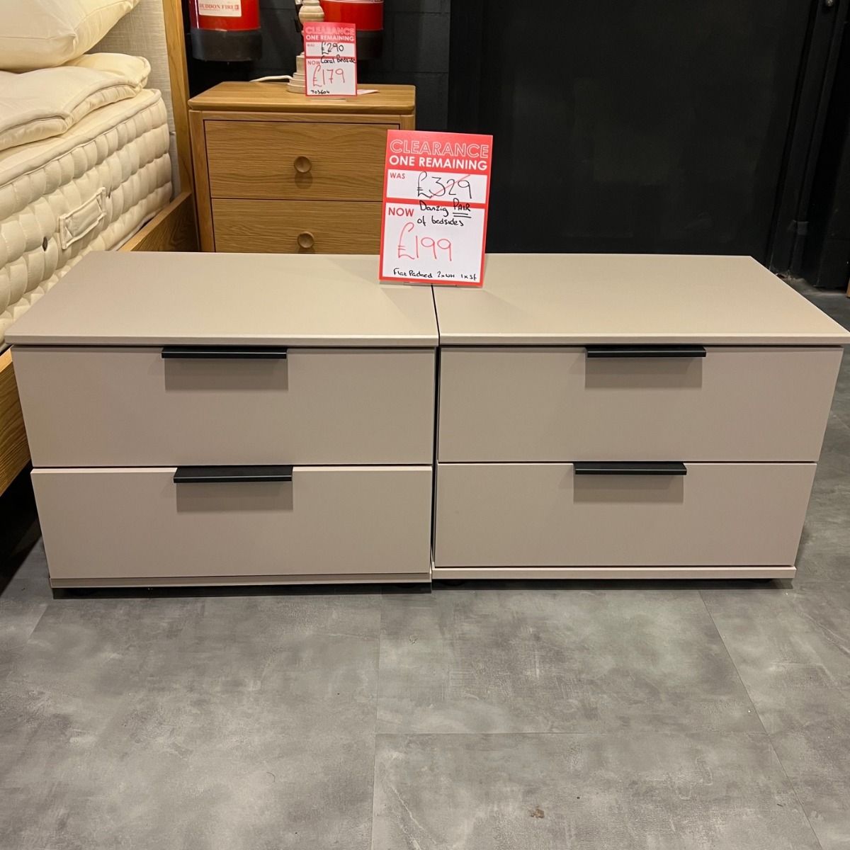 Pair of Danzig Bedsides