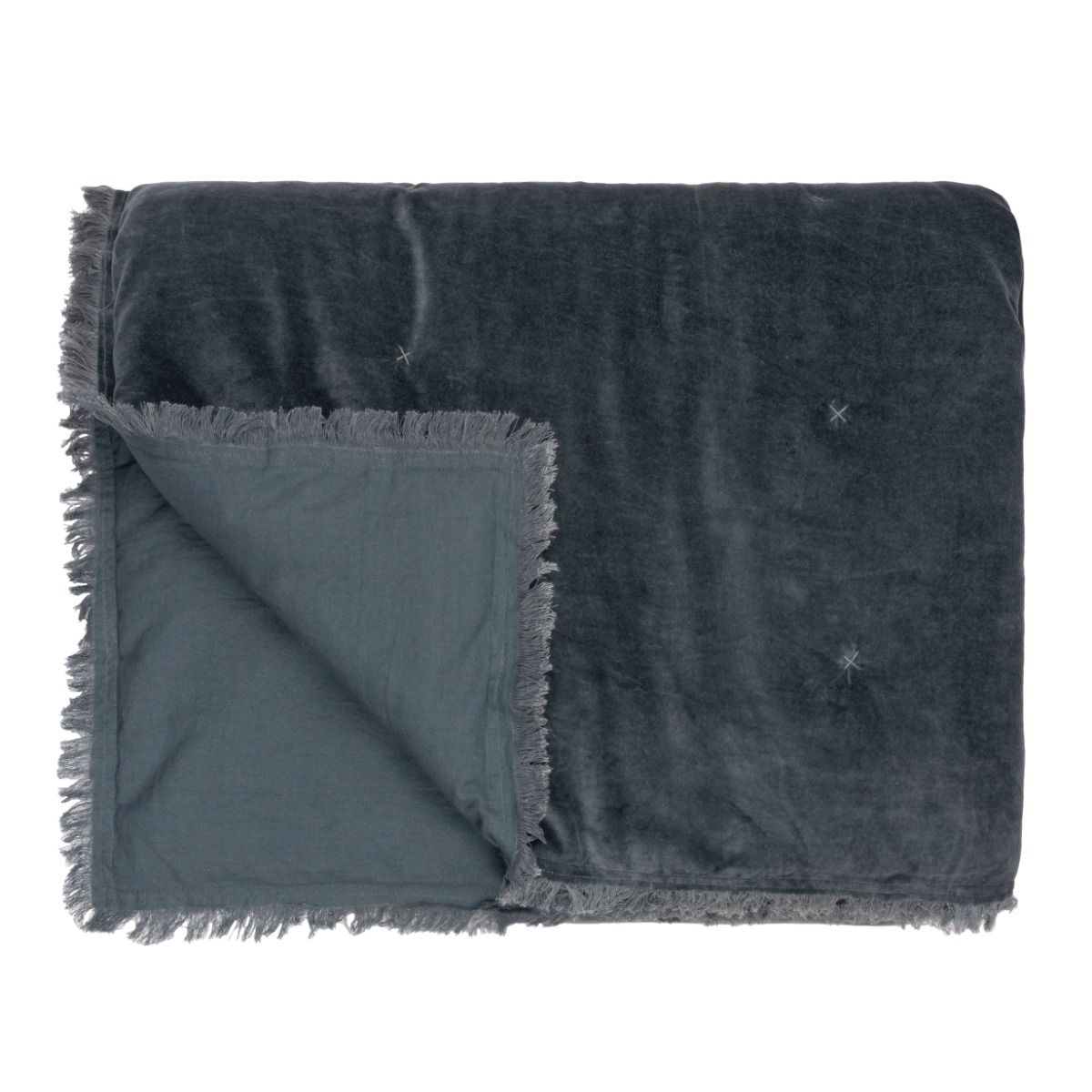 Jaye Cotton Velvet Filled Bedspread