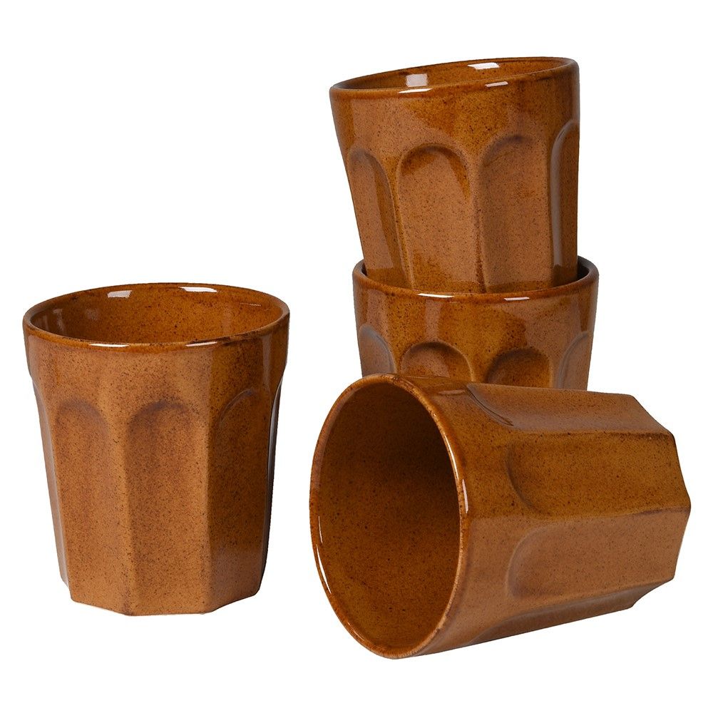 Sienna Set of 4 Ceramic Mugs