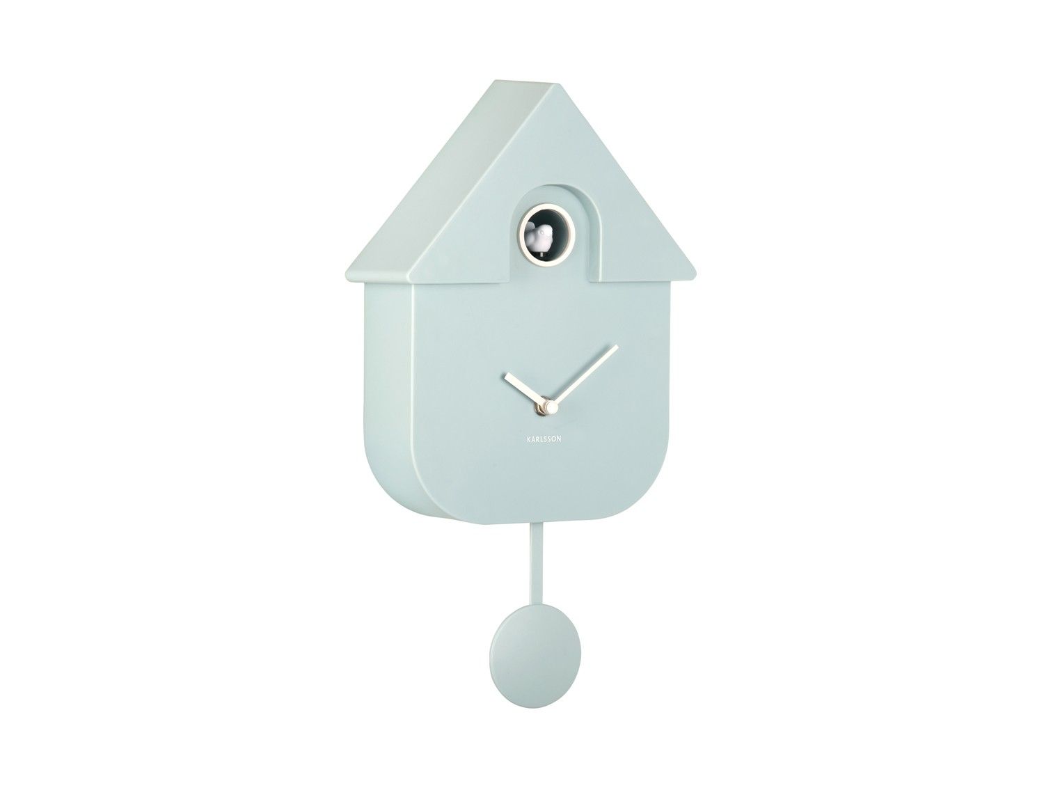 Zofia Wall Cuckoo Clock in Soft Blue