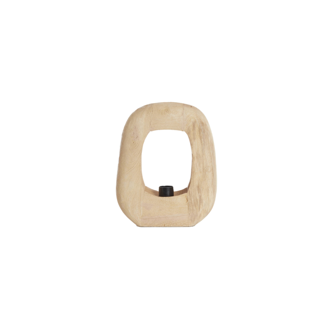 Kelafo Natural Wood Table Lamp