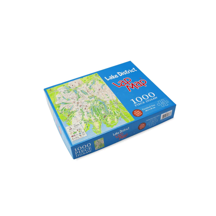 Lap Map Lake District Jigsaw