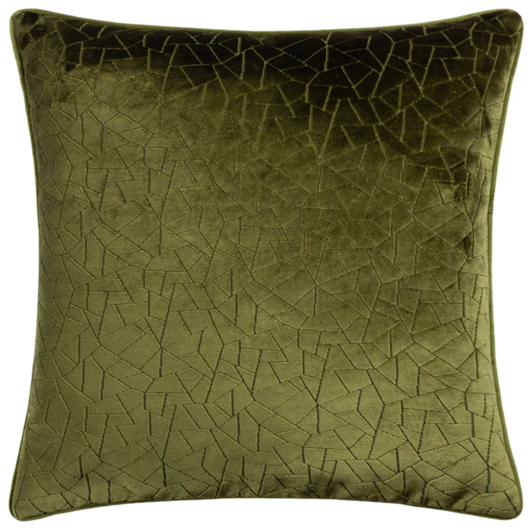 Malans 45 x 45cm Cushion in Olive