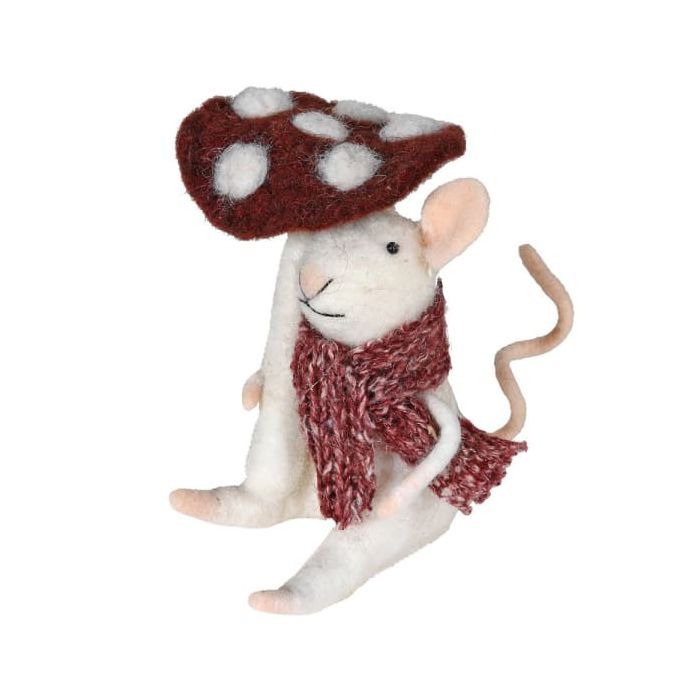 Marty Mouse with Toadstool