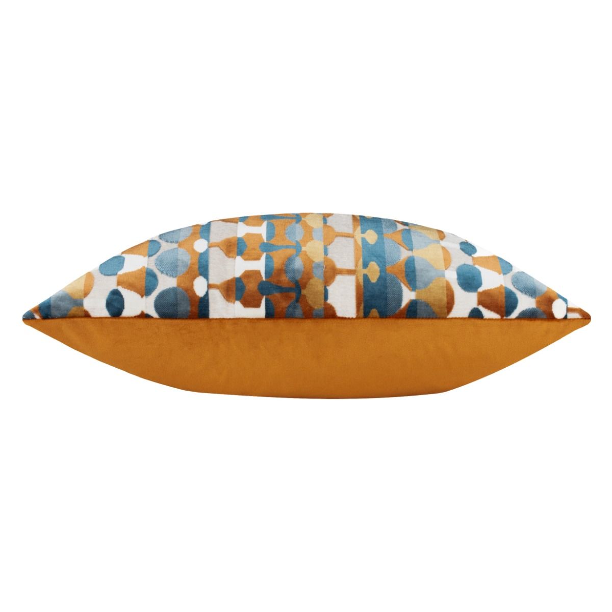 Metro Abstract Velvet Jacquard Cushion