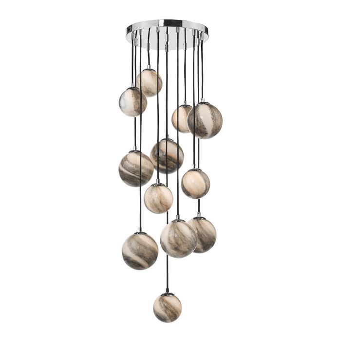 där Mikara 12 Lights Cluster Pendant - 1.5m