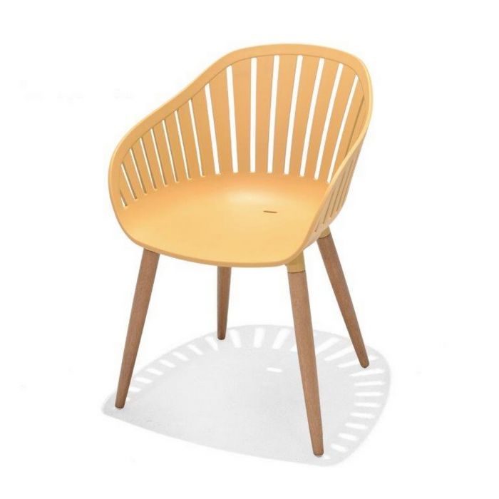 Nassau Garden Carver Chair Honey Set of 2