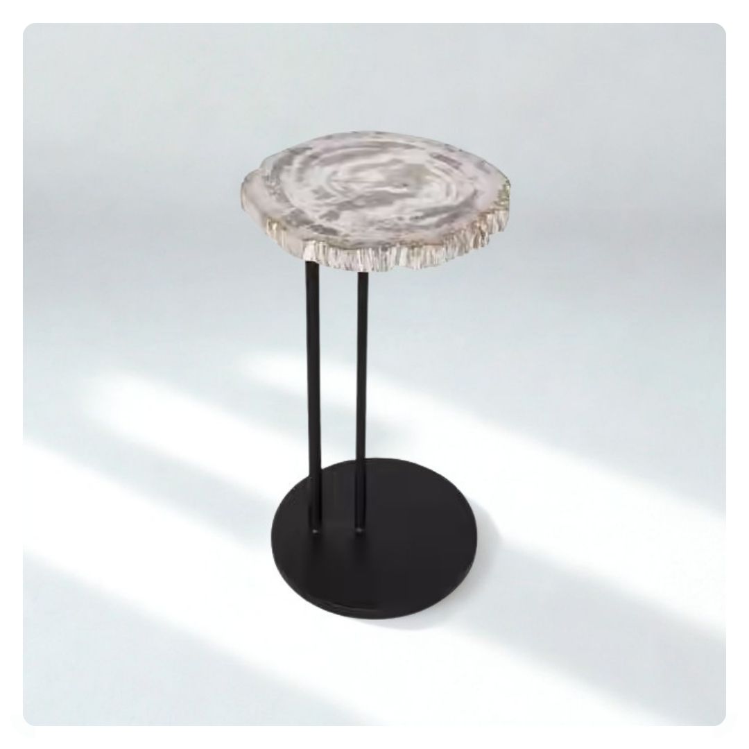 Petrified Wood Staccato Table Light