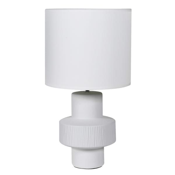 Odette Table Lamp And Linen Shade 