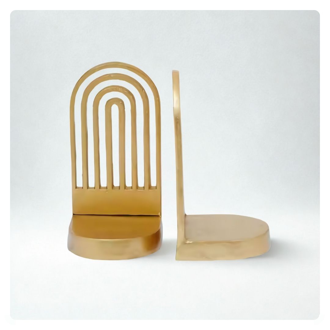 Rubi Set of 2 God-Finished Bookends