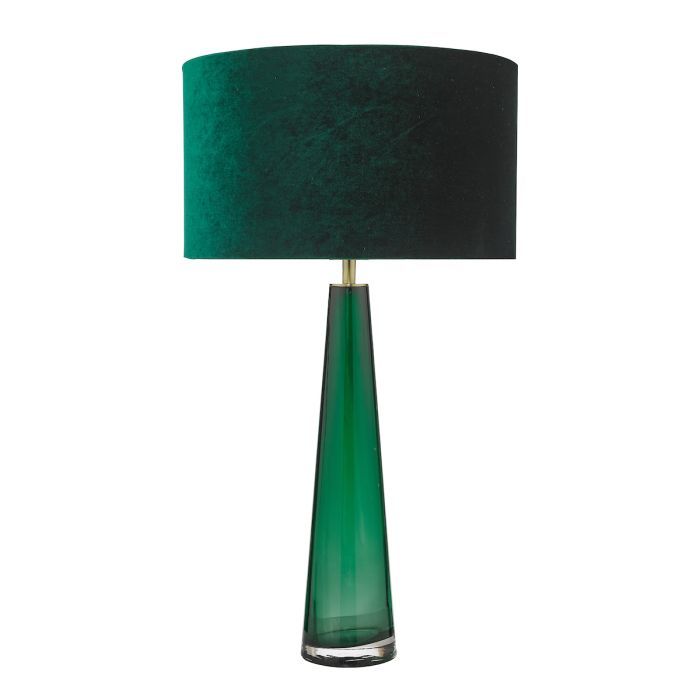 där Samara Table Lamp Base Dark Green