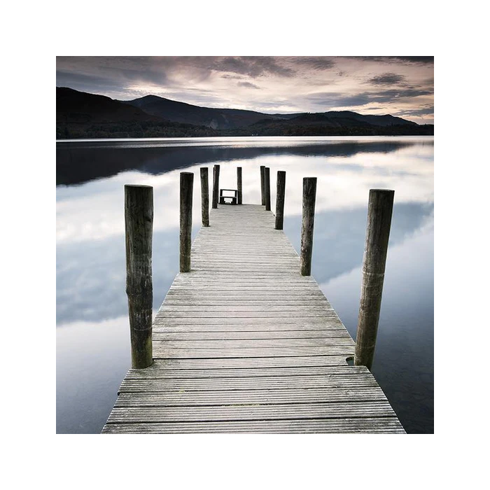 Ashness Jetty Derwentwater Greeting Card