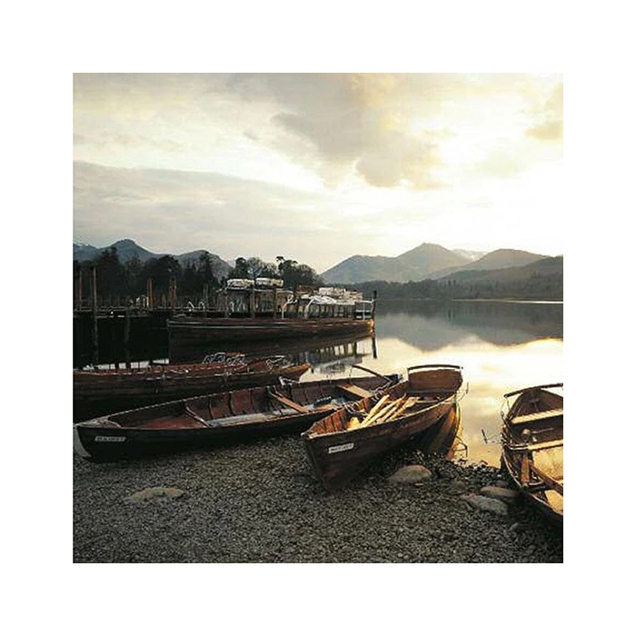 Derwentwater Boats Greeting Card