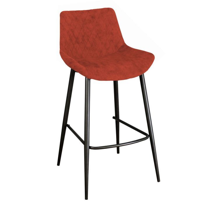 Sigma Bar Stool Burnt Orange