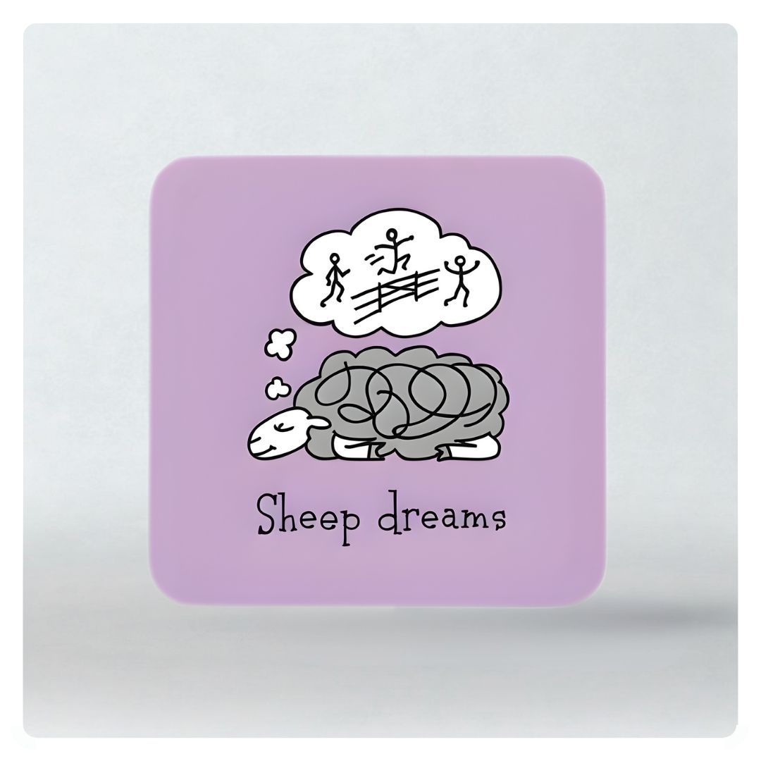 Sheep Dreams Coaster
