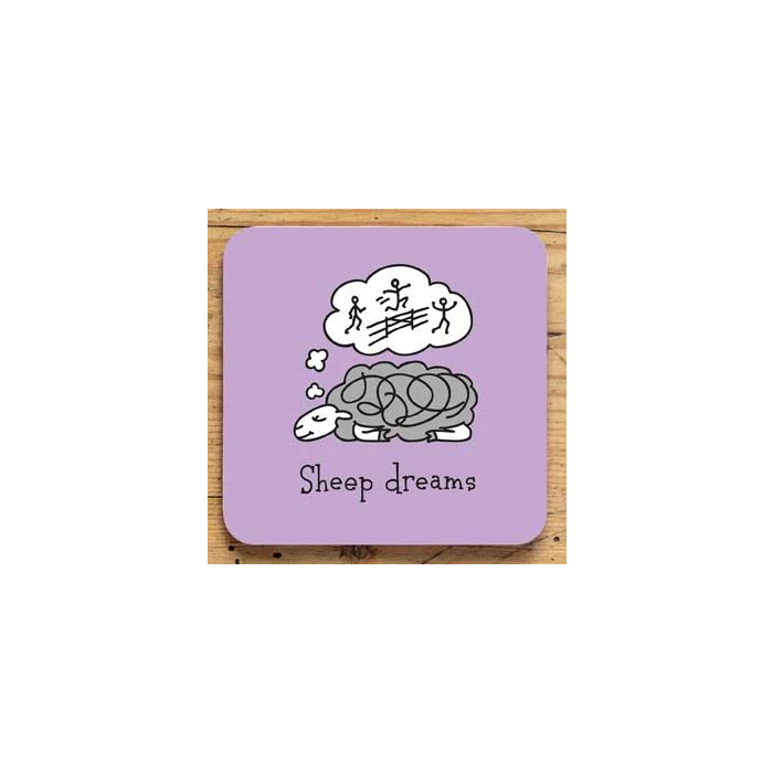 Sheep Dreams Coaster