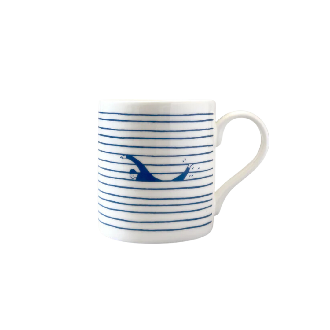 Striped Swimmer Mug