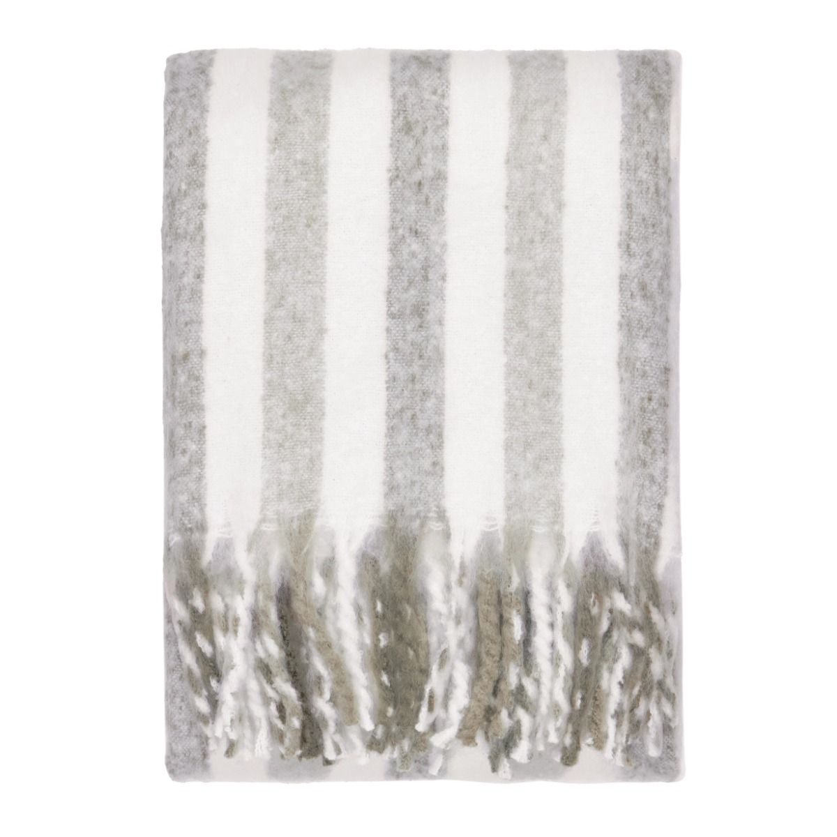 Woven Stripe Throw