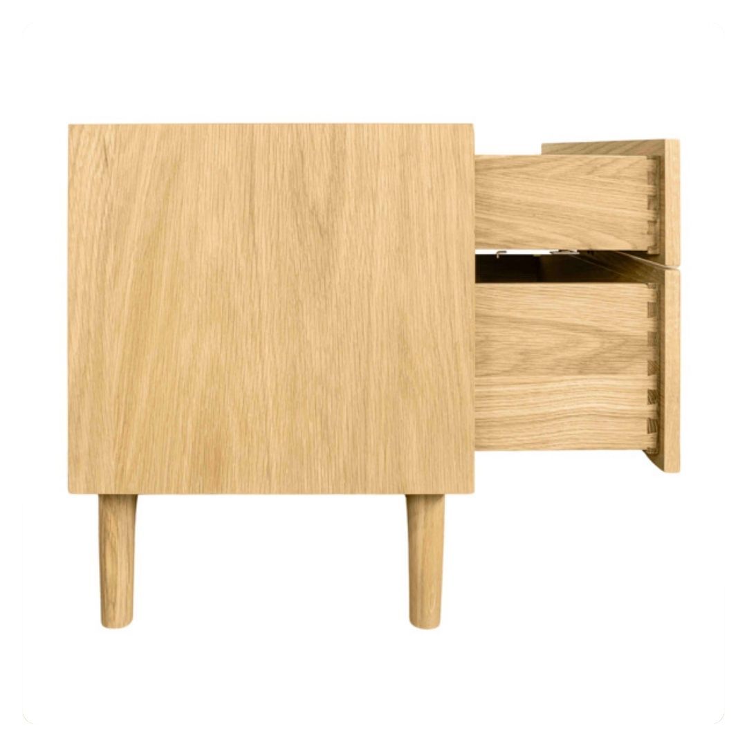 G Plan Larsen 2 Drawer Bedside