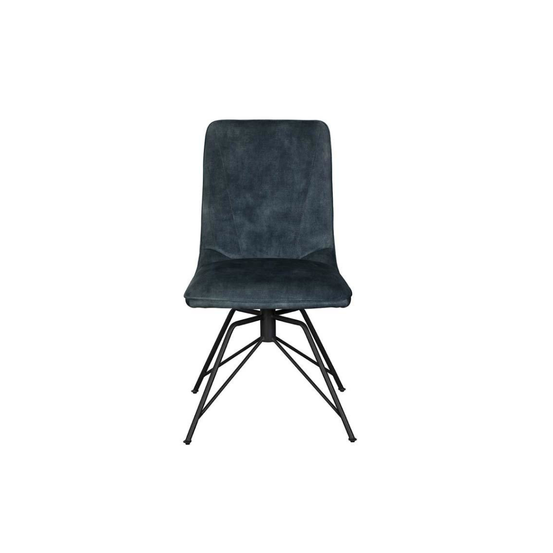 Todd Dining Chair Teal Velvet