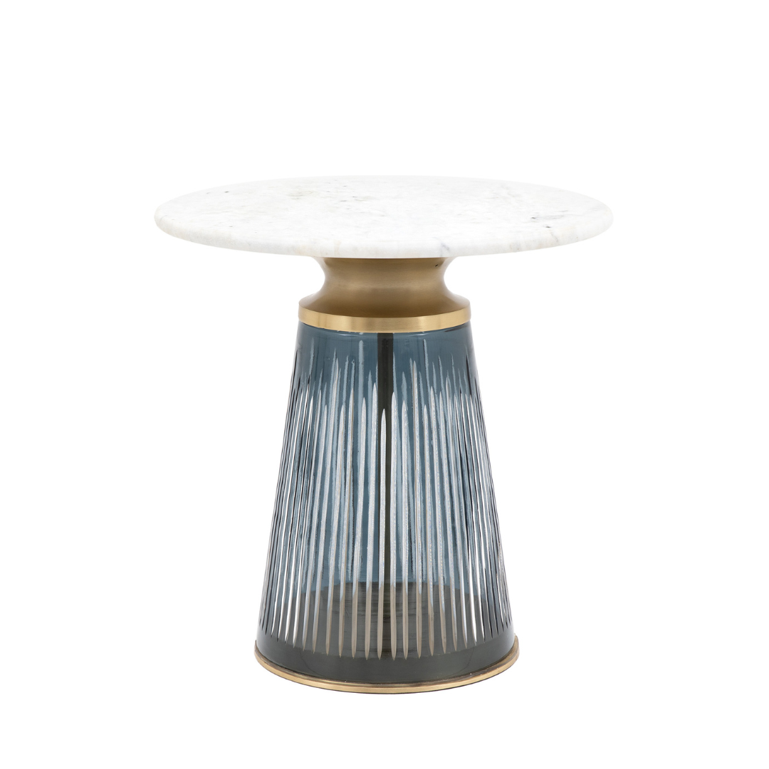 Toledo Side Table Blue