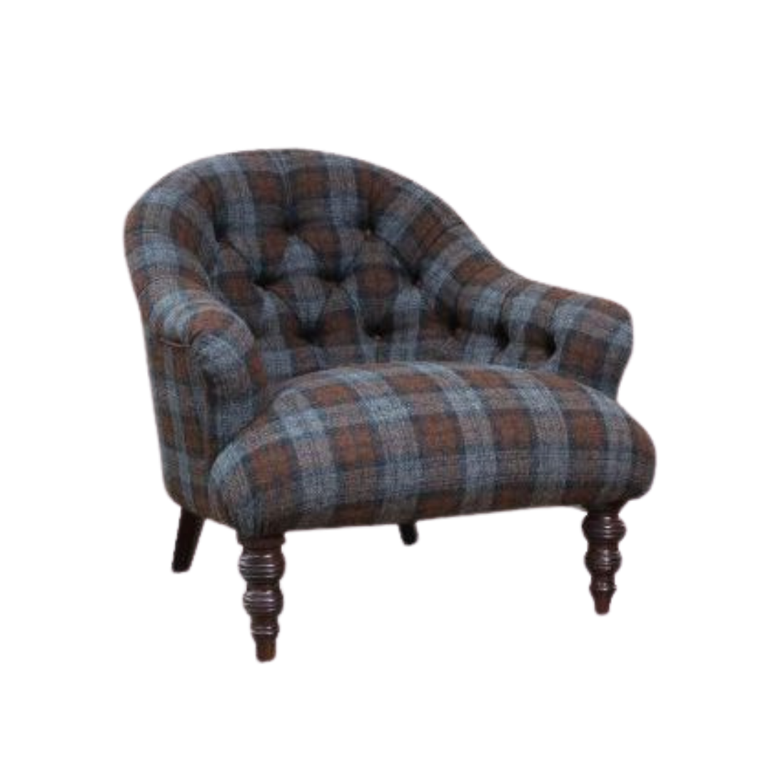 Tetrad Aberlour Chair Harris Tweed