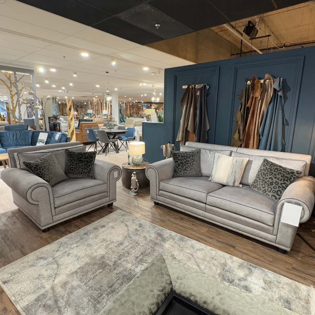 Chicago Standard Back 3 Seater Sofa & Loveseat