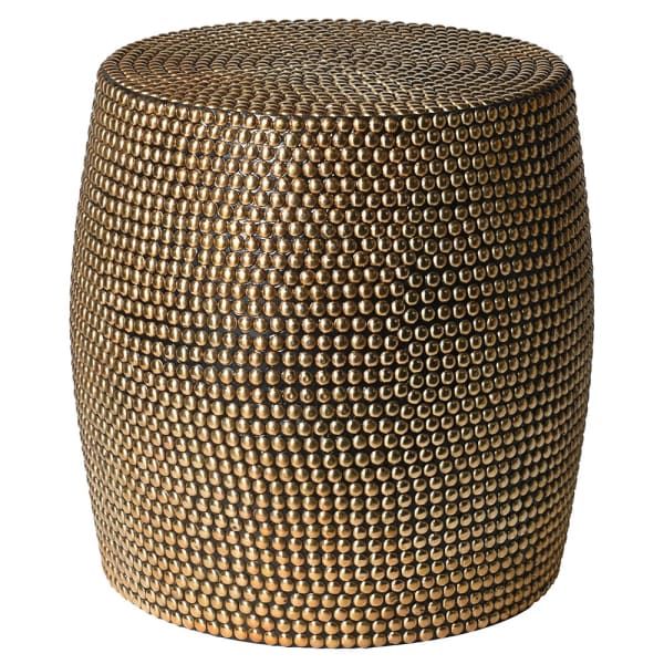 Brass Stud Side Table