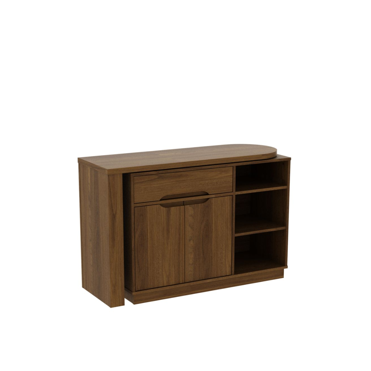 Walnut Hideaway Desk