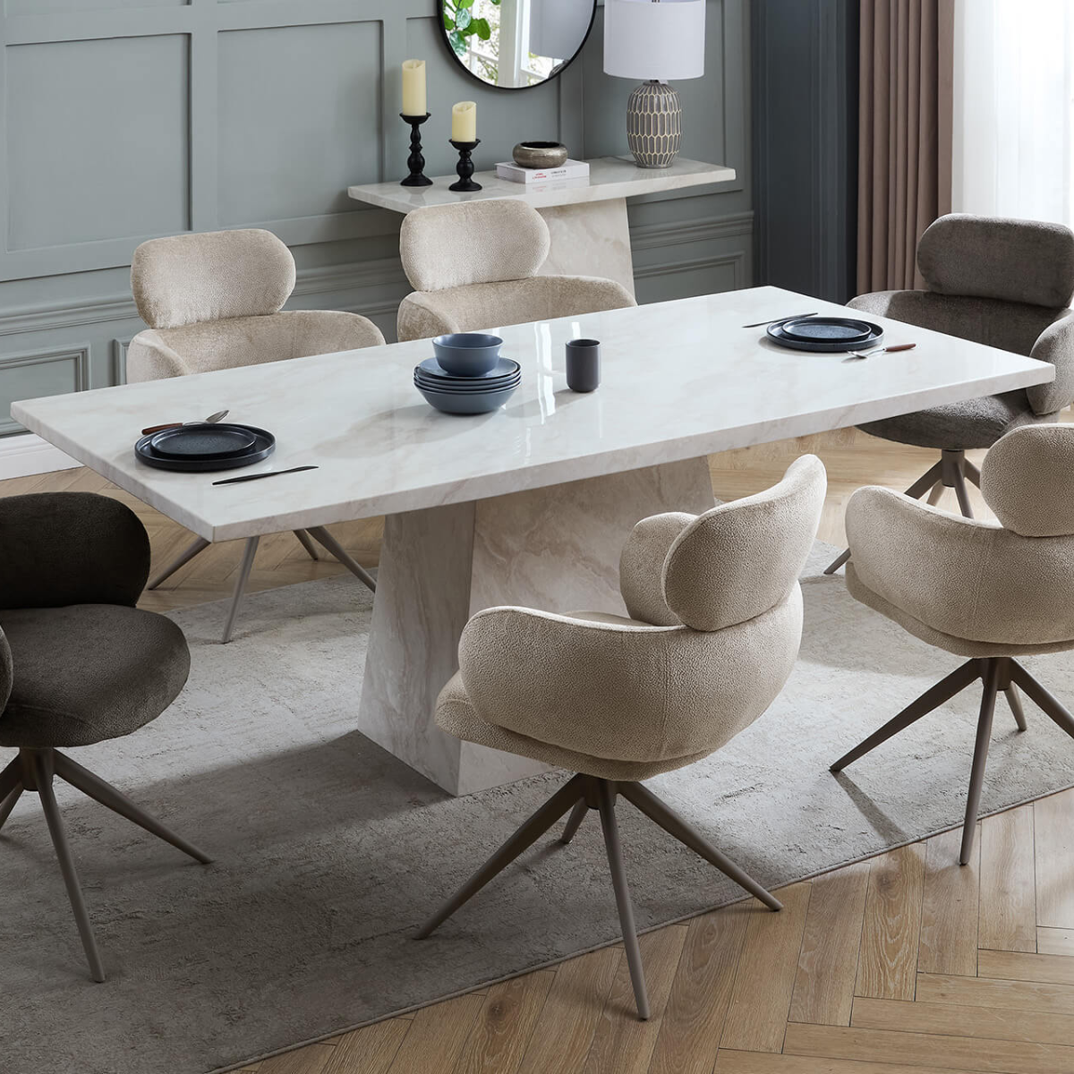 Malham 160cm Dining Table