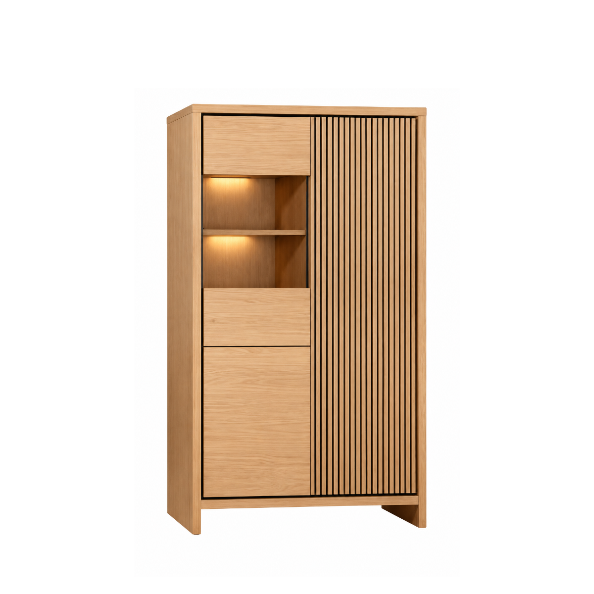 Thy 2 Door Wall Cabinet with LED