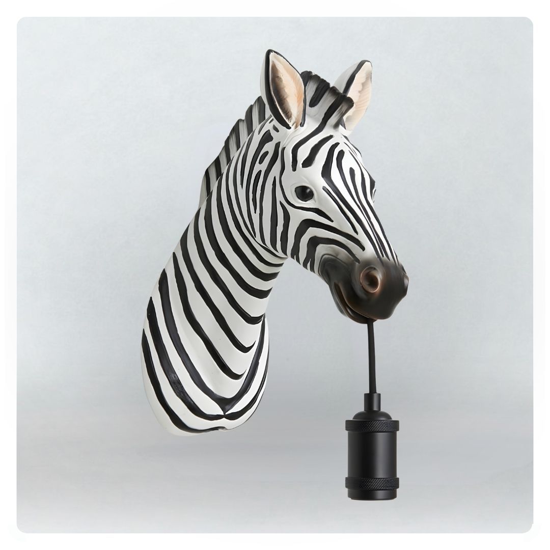 Zebra Wall Lamp